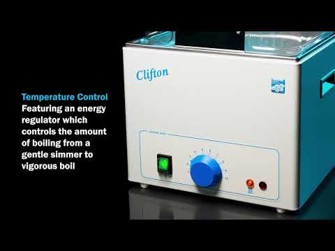 Clifton NE1B Series NE1B-28 Analogue Boiling Water Bath - 28L with Simmer-to-Boil Control
