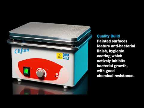 Clifton HP1-1 Analogue Laboratory Hotplate – 305 × 240mm