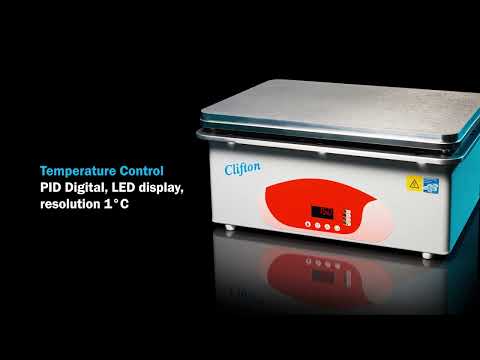 Clifton HP1-2D Digital Laboratory Hotplate – 457 × 305mm