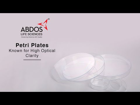 ABDOS Aseptic Petri Dish – 90 mm, Triple Vent