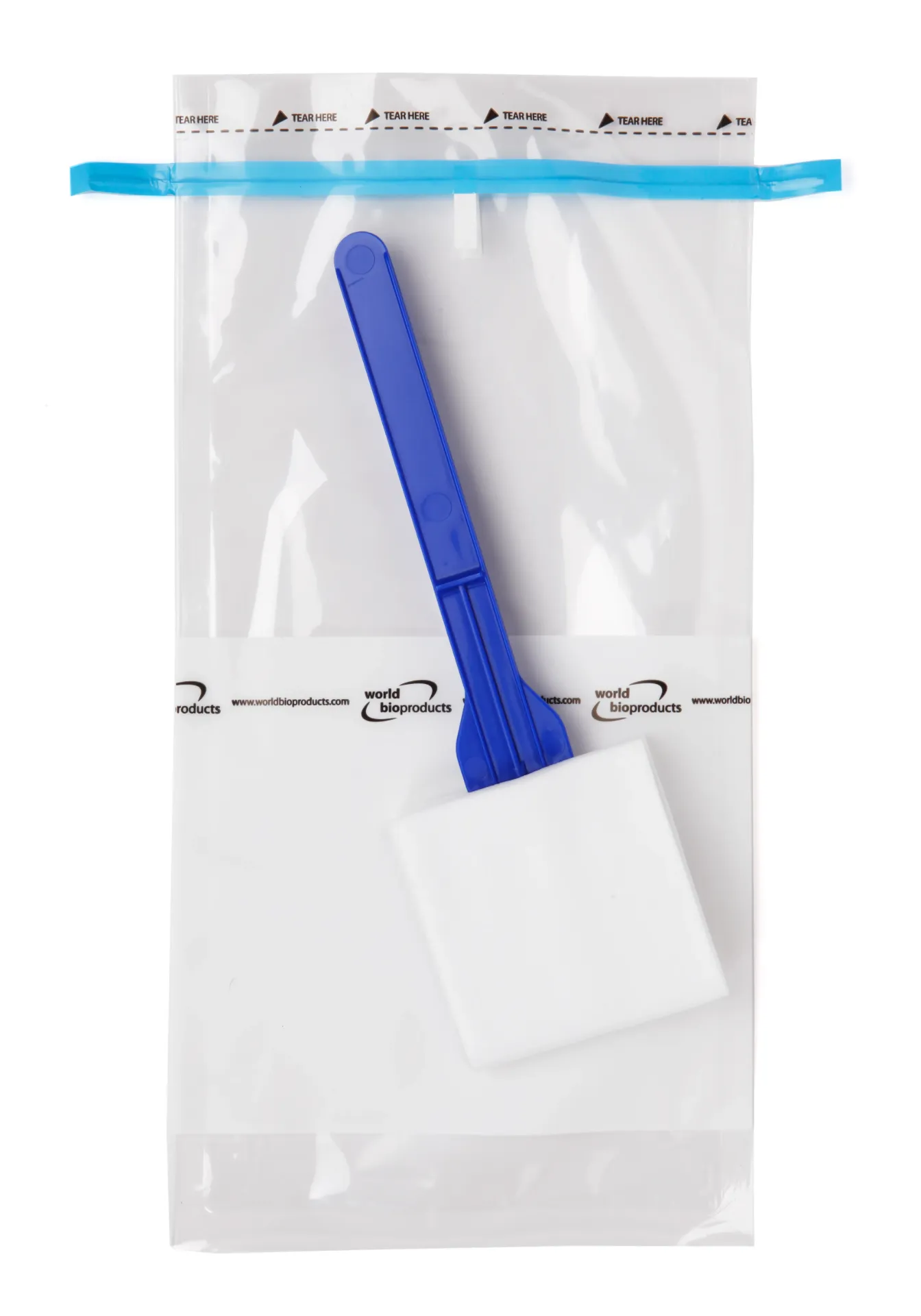 EZ Reach™ 4X Sponge, 40 ml HiCap™ Neutralizing Broth (Polyurethane - 6.5" x 13" Bag)