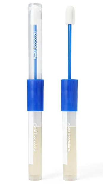 PUR-Blue DUO™  Swab sampler, 1ml HiCap™ Neutralizing Broth, 9ml Buffered Peptone Water