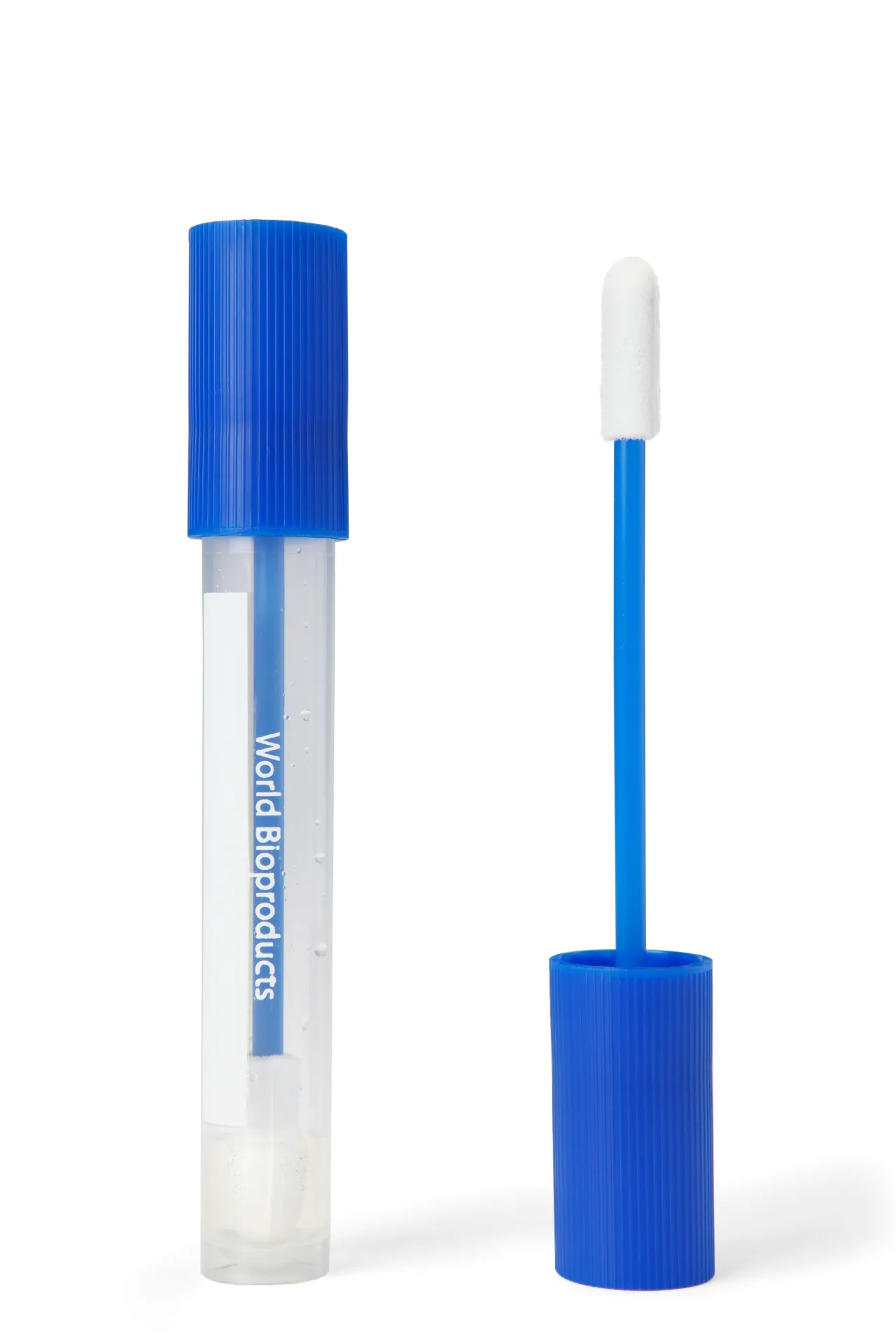 PUR-Blue™ Swab sampler, 1ml Letheen Broth (Small Swab Tip)