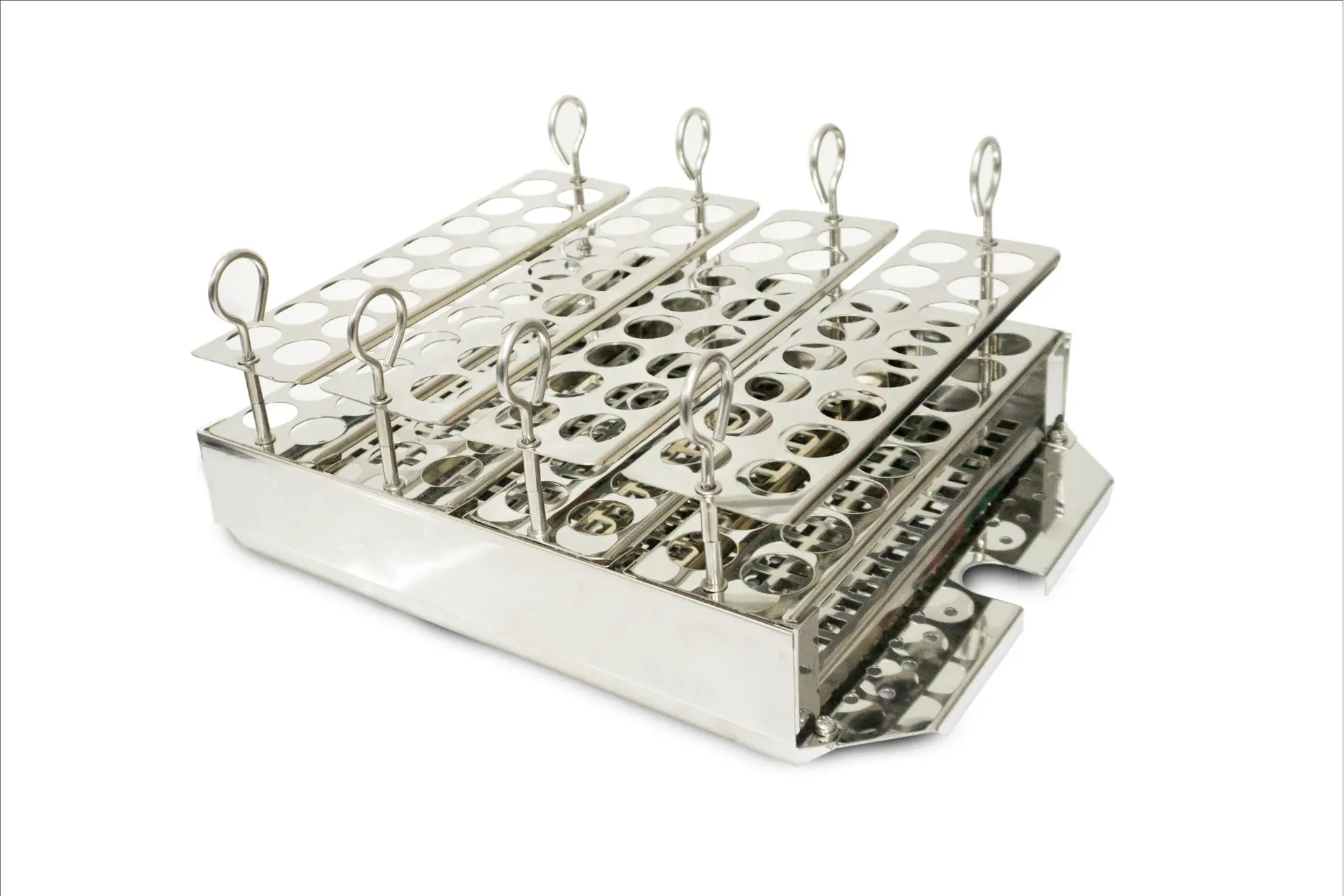 Clifton STT004 Stainless Steel Test Tube Rack Tray – For NE5 (28 Litre) Shaking Baths