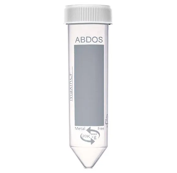 ABDOS P10483 MaxiRCF™ Trace Metal Free Centrifuge Tubes – 50 mL