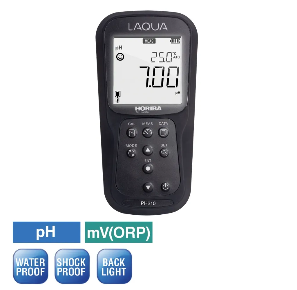 HORIBA LAQUA PH210 Handheld pH / ORP / Temperature Meter