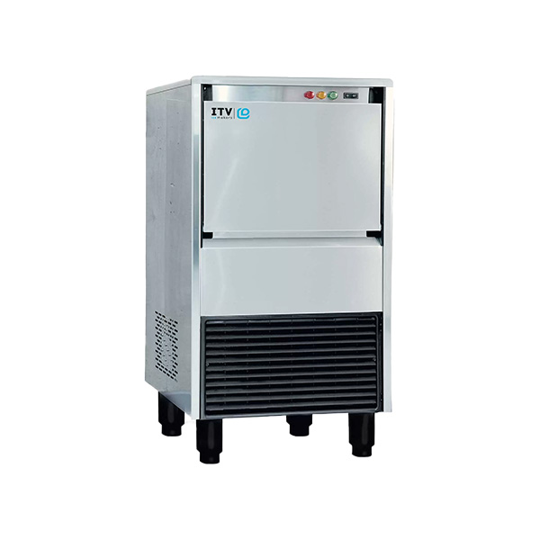 [ICM-LITV-IQ50-1] LABCOLD Ice Maker (Flakes), 66Kg/day, storage 20Kg
