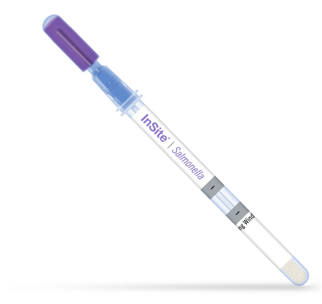 Hygiena®  InSite® Salmonella - Environmental Salmonella Swab Test for Food Contact Surfaces