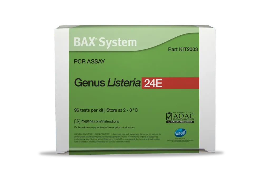 [MD-KIT2003-96] Hygiena® BAX® Q7 System Listeria Genus 24E Kit