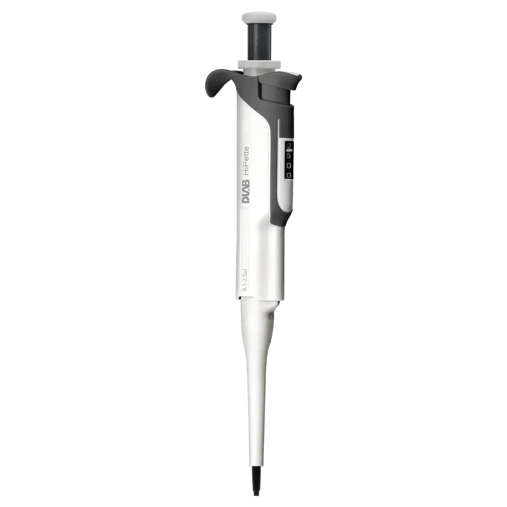 [PIP-BD-10002-1] HiPette Single Channel Manual Pipette 0.1-2.5uL (White)