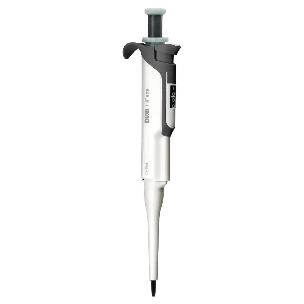 [PIP-BD-10010-1] HiPette Single Channel Manual Pipette 0.5-10uL (Light Grey)