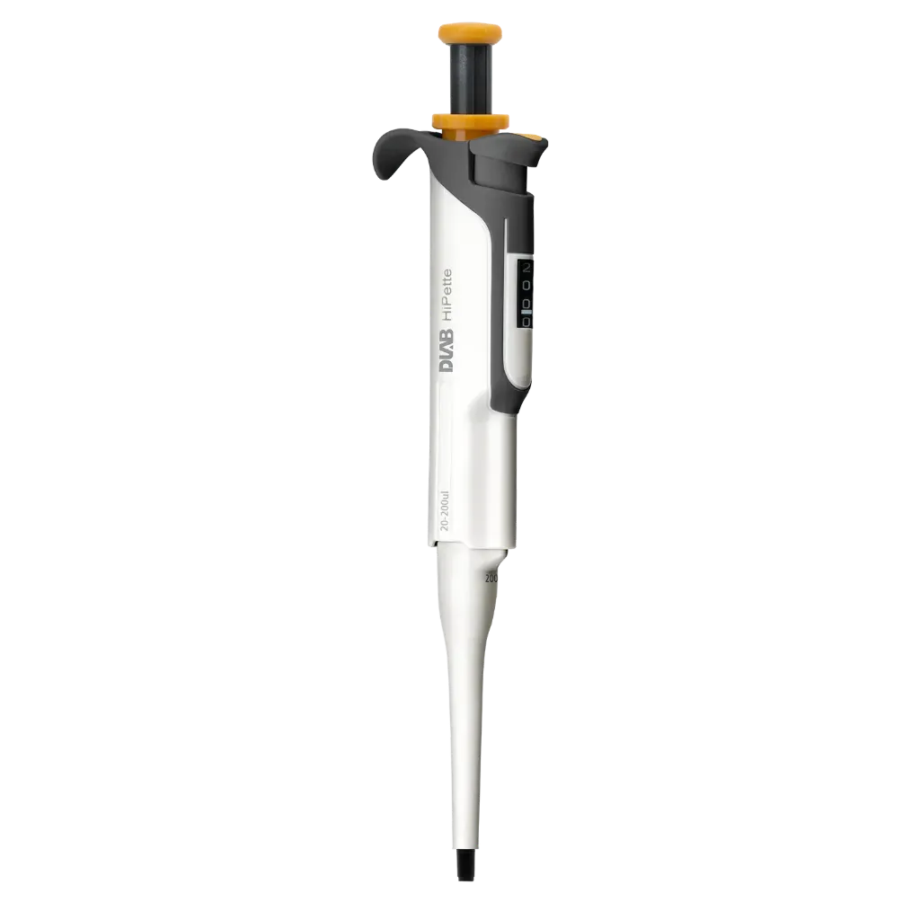 [PIP-BD-10200-1] HiPette Single Channel Manual Pipette 20-200uL (Orange)