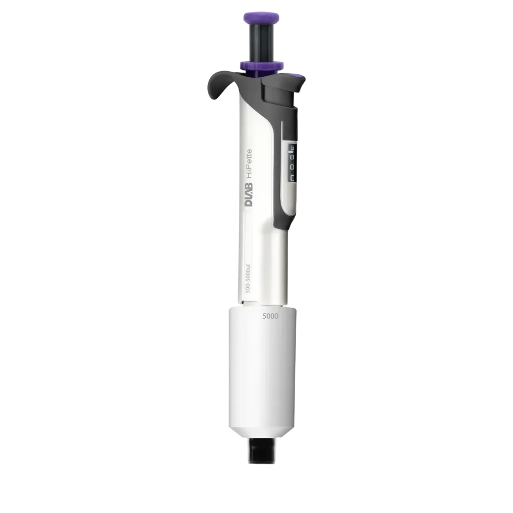 [PIP-BD-15000-1] HiPette Single Channel Manual Pipette 500-5000uL (Purple)