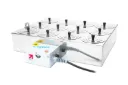 Clifton 1100 Series 1102E Stainless Steel Rectangular Boiling Water Bath – 8.8L, 6 × 101mm Holes, Constant Boiling