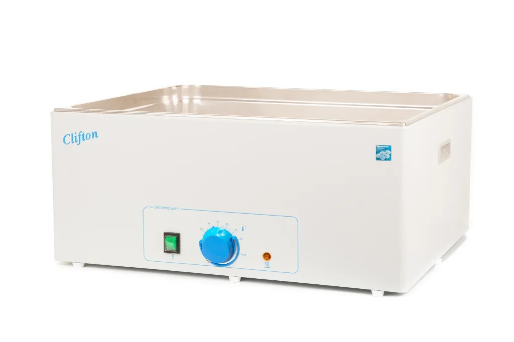 [BTH-NE1-56-1] Clifton NE1-56 Standard Analogue Water Bath – 56L High Capacity, Ambient +5°C to 100°C
