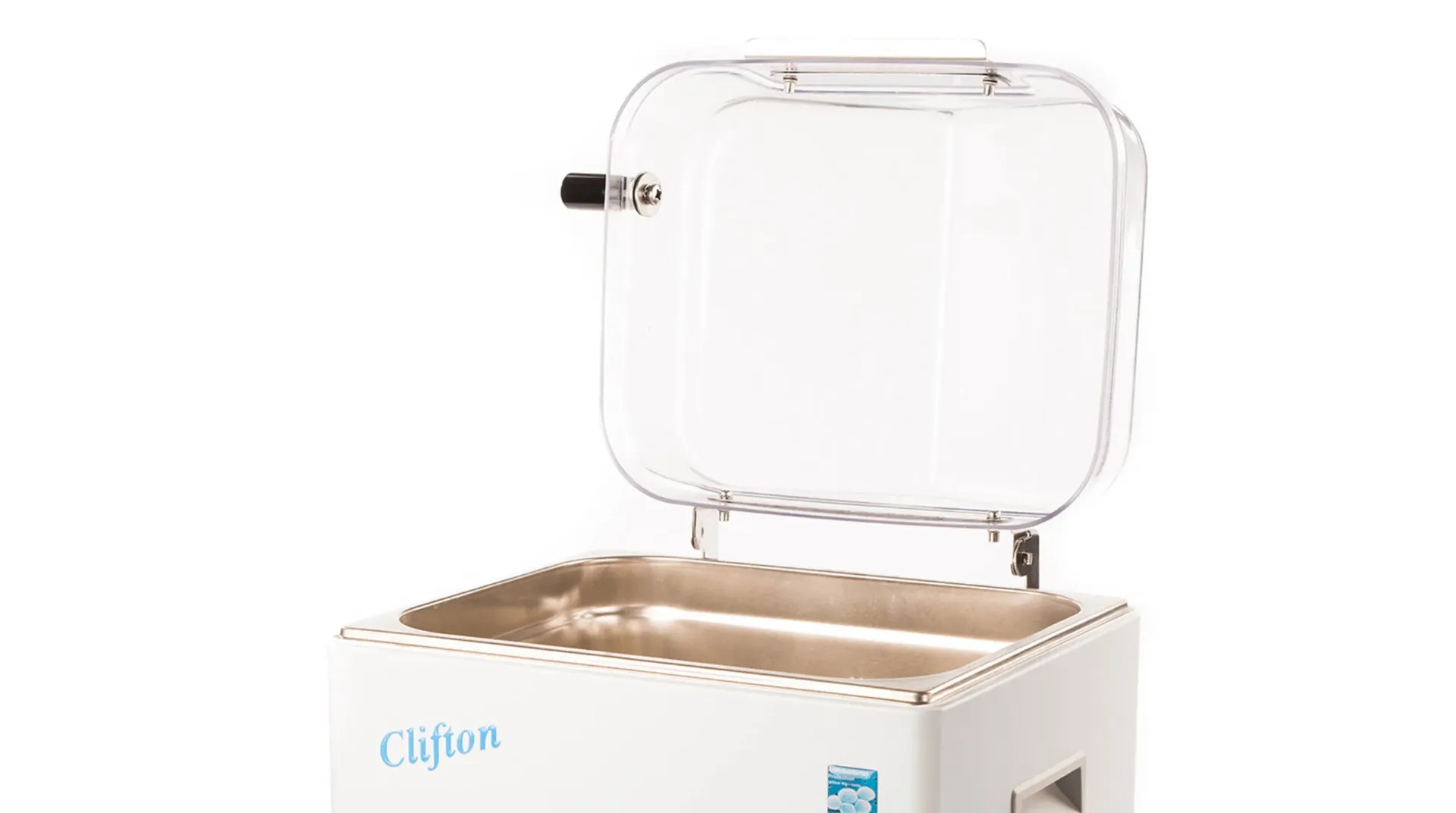 Clifton GL1-22AF Clear Lift Off Gable Lid - For Compatible Clifton Water Baths
