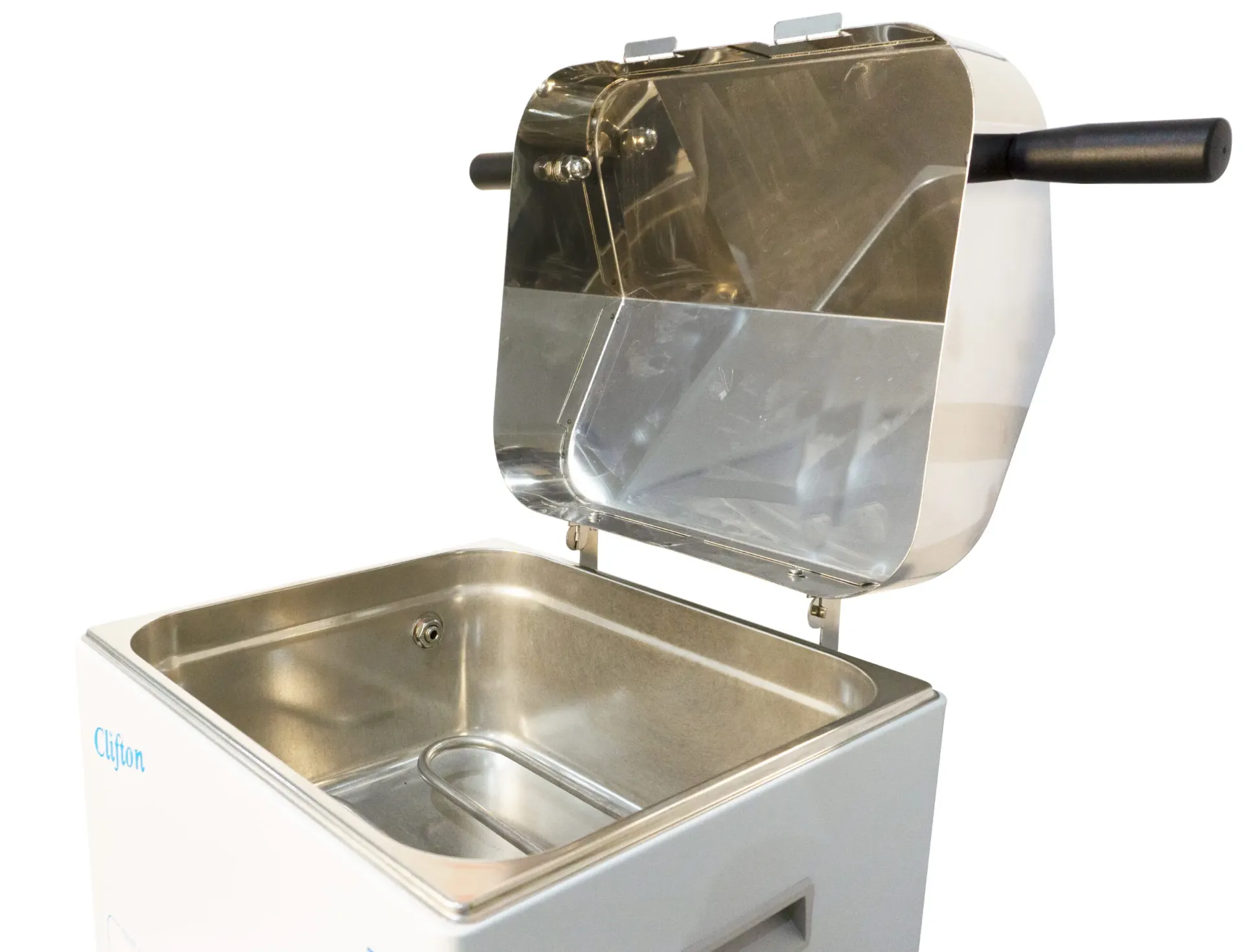 Clifton SL1-22H Stainless Steel Hinged Gable Lid – For Compatible Clifton Water Baths